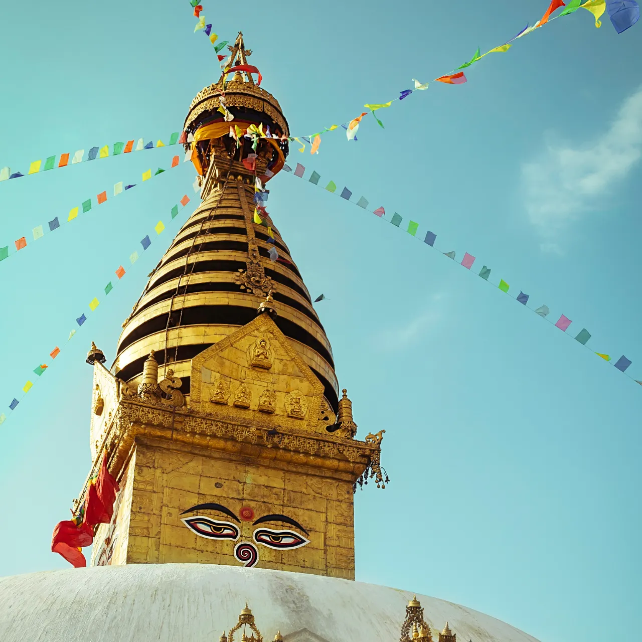 Stupa di Boudhanath a Kathmandu, uno dei più grandi del Nepal